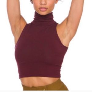 American apparel cropped shirt